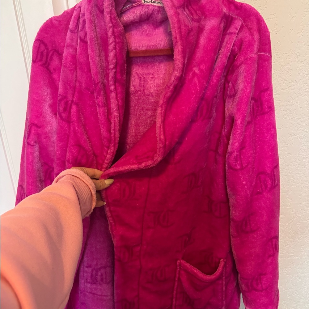 Juicy Couture Vibrant Pink Robe